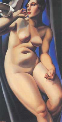 Nude With Dove Tamara De Lempicka Image Viewer Bohemain Fine Art