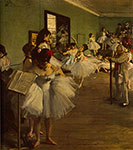 Edgar Degas, A Woman with Chrysanthemuums Fine Art Reproduction Oil Painting